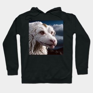 Falkor The Luck Dragon From The Neverending Story, AI Generated Art Hoodie